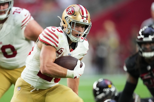 A photo of Christian McCaffrey.