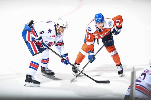 The Syracuse Crunch beat Rochester, 5-3, on Wednesday at Blue Cross Arena.