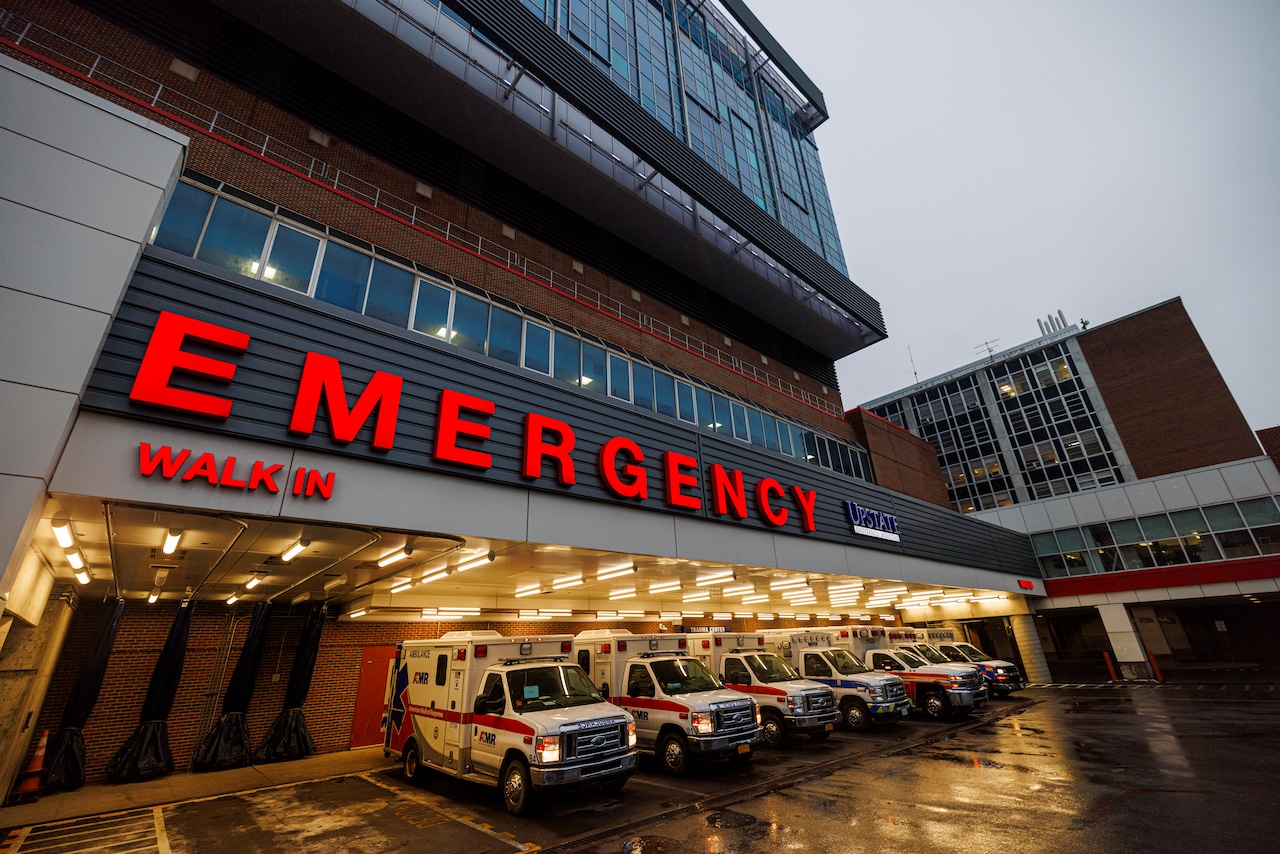 Inside Upstate University Hospital's crowded ER