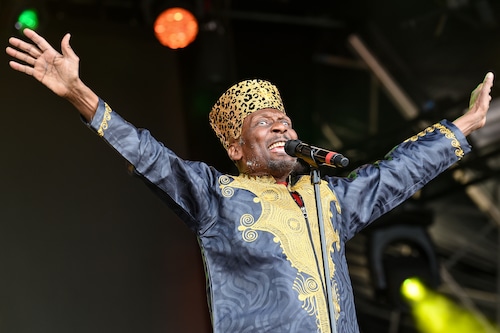 Jimmy Cliff performs on the main stage at the Love Supreme Festival at Glynde Place on July 6, 2019 in Lewes, England. (Photo by Tabatha Fireman/Redferns via Getty Images)