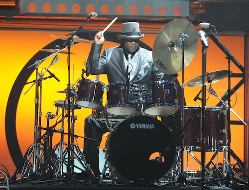 Jellybean Johnson of The Original 7even, formerly known as The Time, perform during  the Soul Train Awards 2011 at The Fox Theatre on November 17, 2011 in Atlanta, Georgia.  (Photo by Chris McKay/FilmMagic via Getty Images)