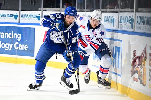 The Syracuse Crunch lost 4-2 to the Rochester Americans on Wednesday at Blue Cross Arena.