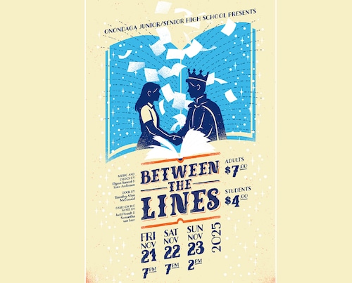 Onondaga Jr./Sr. High School students will perform Disney's "Between the LInes."