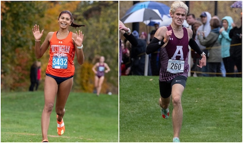 Nottingham's Delilah Pandori-Howell and Auburn's Ryan Maher are among the 37 cross country runners from Section III that are scheduled to take part in the New York Federation meets on Saturday.