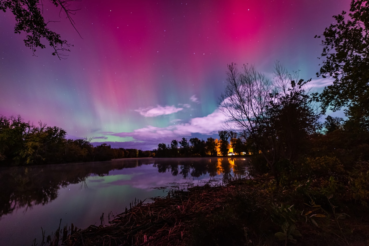 Northern lights over Upstate NY