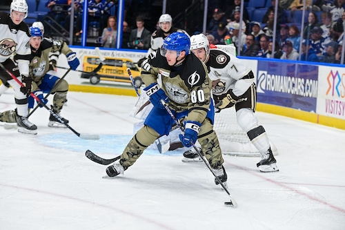 The Syracuse Crunch lost 2-1 to the Hershey Bears on Friday at the Upstate Medical University Arena.
