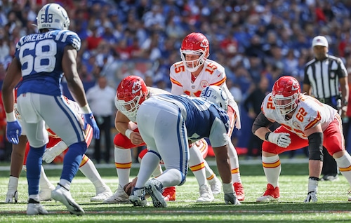 Preview Chiefs vs. Colts with updated odds, projections, and data-driven predictions from 10,000 Dimers simulations ahead of Sunday’s matchup at Arrowhead.