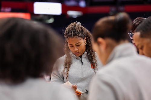 Mykala Walker was hired as general manager for the Syracuse women's basketball program ahead of the 2025-26 season. Walker is a former player at Wake Forest.