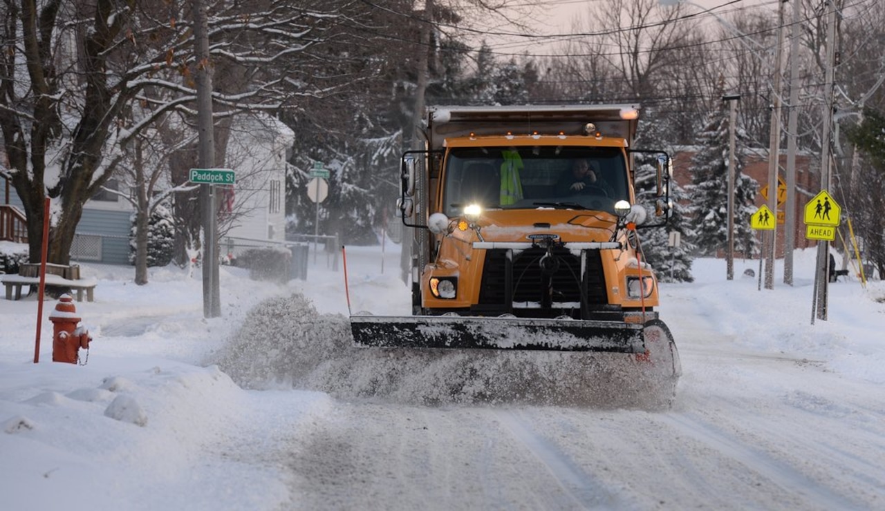 Snow plow,Waterown