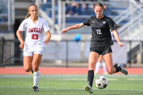 Girls Soccer Action