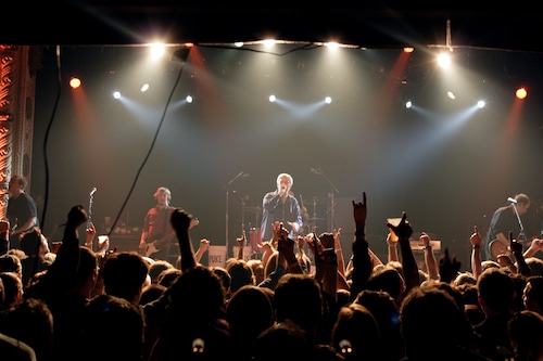 Guided by Voices perform on December 30, 2004 at the Metro in Chicago, Illinois. (Photo by Matt Carmichael/Getty Images)