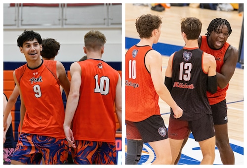 Section III boys volleyball playoff preview: Liverpool, left, is the No. 1 seed in Division I, and Jamesville-DeWitt, right, is the top seed in Division II.