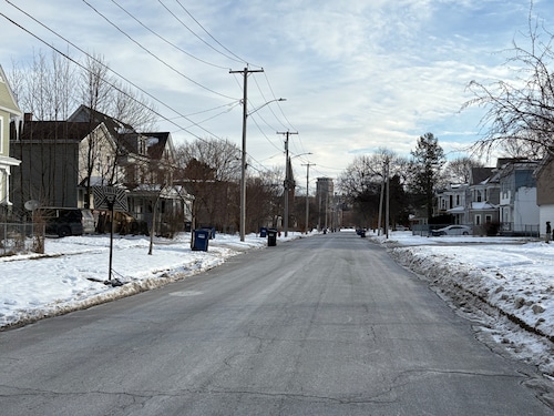 The body of a woman was found decomposing in a vacant home on Nov. 20 in the 200 block of Furman Street on Syracuse's South Side, seen Thursday, Jan. 23, 2025.