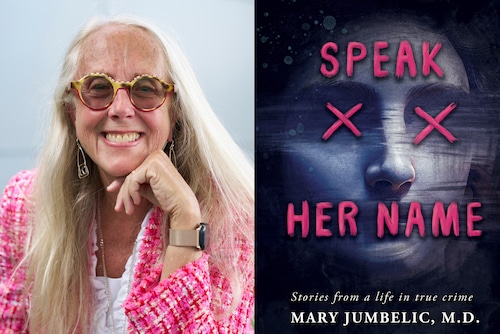 Jumbelic's new book draws connections between her personal life stories and the lives of the women's bodies she has examined throughout her 25-year career. Photo by Marc Safran. Cover by Joshua Jumbles. 
