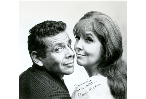 Comedy duo Jerry Stiller and Anne Meara will have their personally curated archive donated to the National Comedy Center in Jamestown, N.Y. The archive is donated by their son Ben Stiller. Stiller & Meara archive photo | National Comedy Center